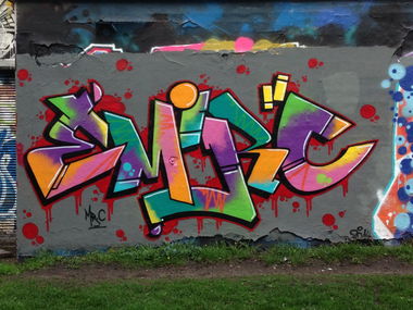 Graffiti Wall in Hamburg - Photo by SuppenSoldat - Emirc, Mr.C, Hamburg (2014)