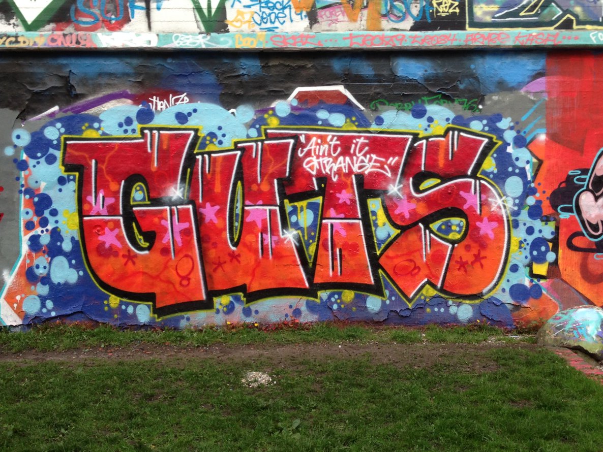 Graffiti Wall in Hamburg - Photo by SuppenSoldat - Guts, Frost, Hamburg (2014)