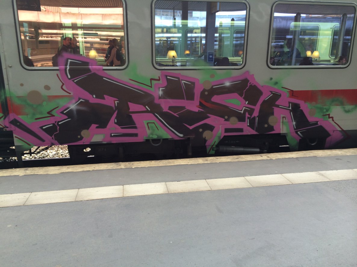 Graffiti Wall in Hannover - Photo by SuppenSoldat - Trick, Ic, Hannover (2014)