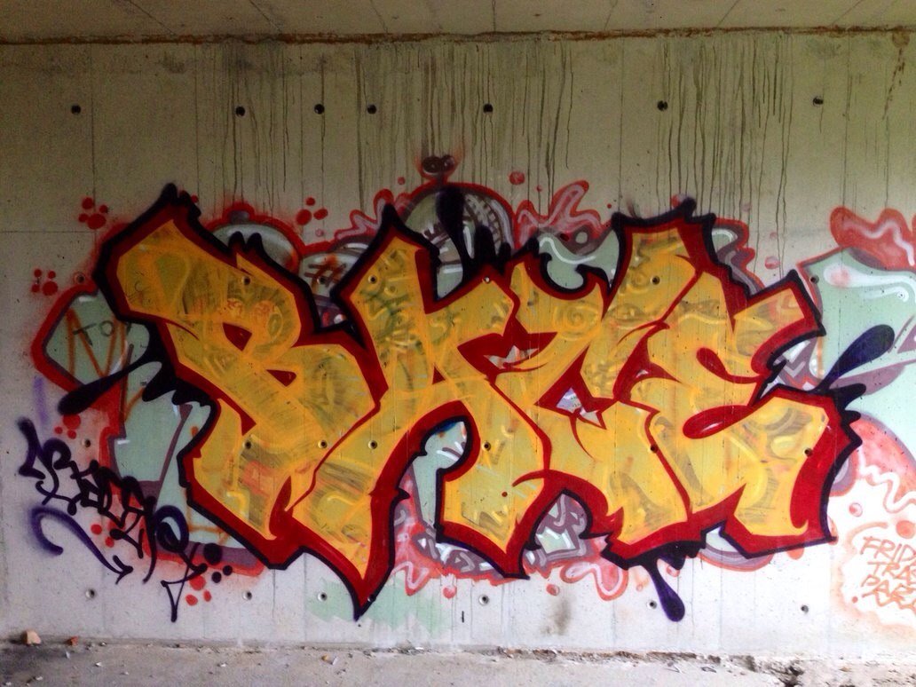 Graffiti Wall in Riga - Photo by SupremeBaker - Riga, Latvia, Tao (2014)