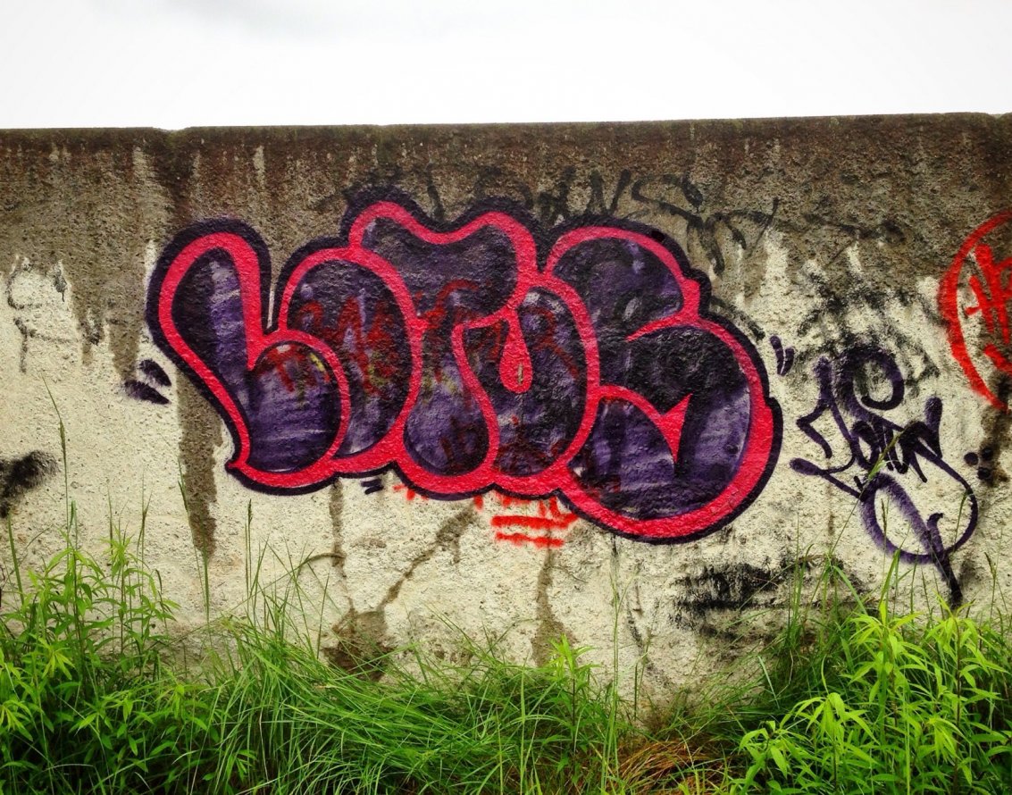 Graffiti Bombing in Riga - Photo by SupremeBaker - Riga, Latvia, Latvija (2014)