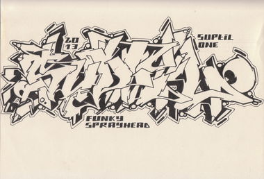 Graffiti Wall - Photo by SuptilOne