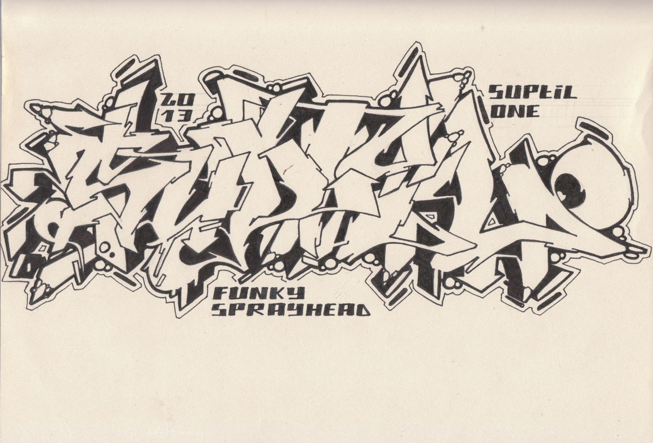 Graffiti Wall - Photo by SuptilOne