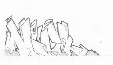Graffiti Sketch - Photo by SuptilOne