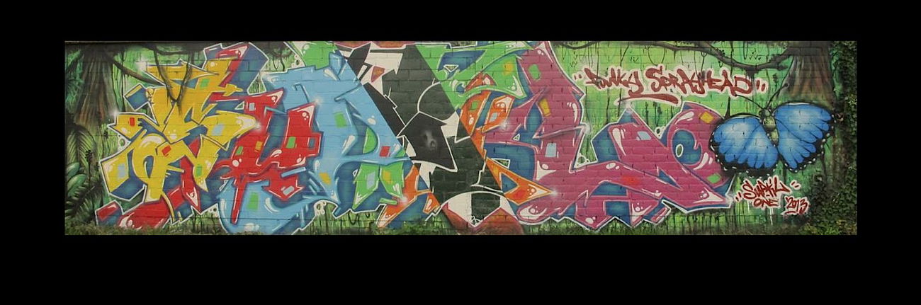 Graffiti Wall - Photo by SuptilOne