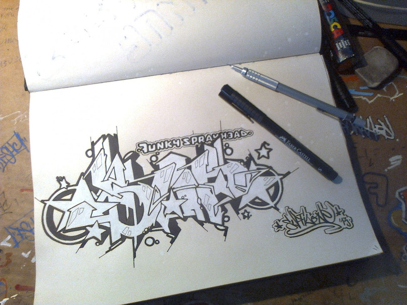 Graffiti Sketch - Photo by SuptilOne