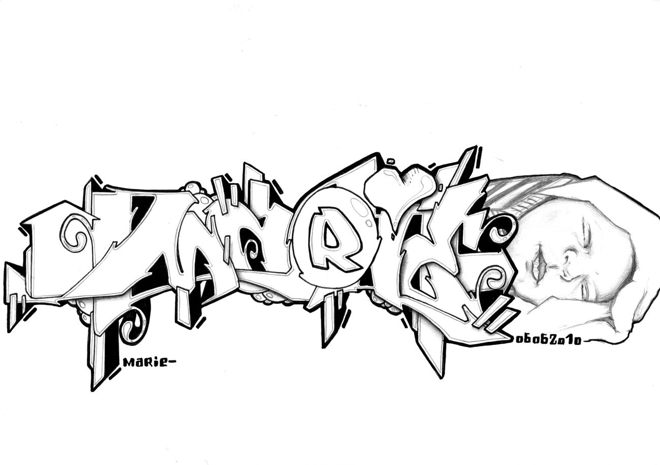 Graffiti Sketch - Photo by SuptilOne