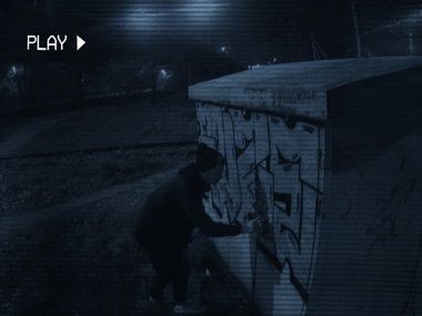 Graffiti Bombing - Photo by Suze (2014)