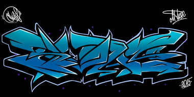 Graffiti Sketch - Photo by Svayone - wildstyle (2015)