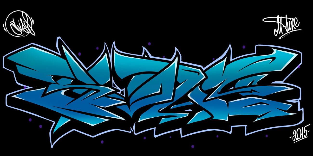 Graffiti Sketch - Photo by Svayone - wildstyle (2015)