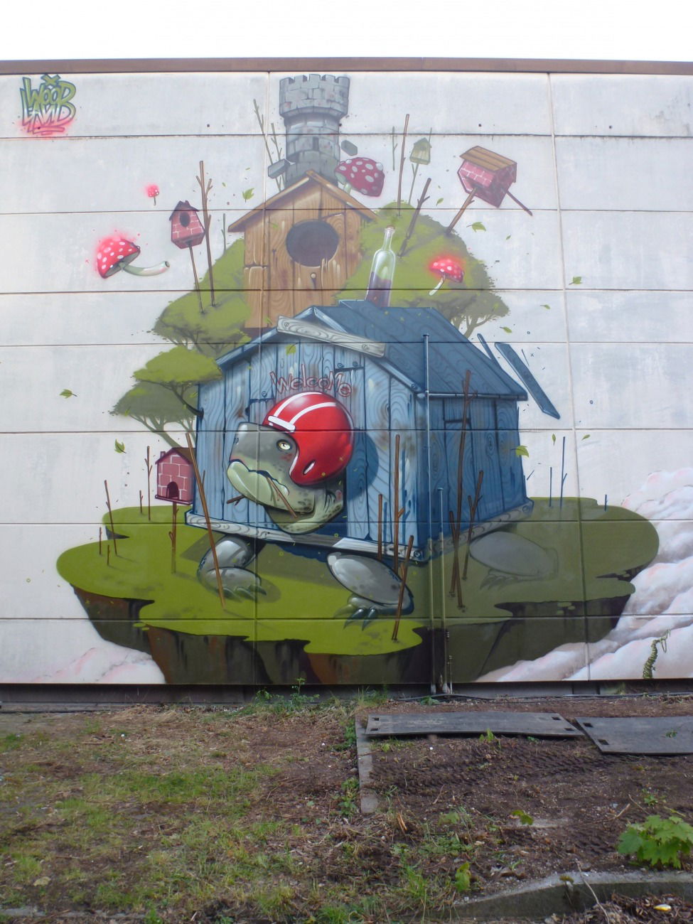 Graffiti Wall - Photo by Sven - mr.woodland