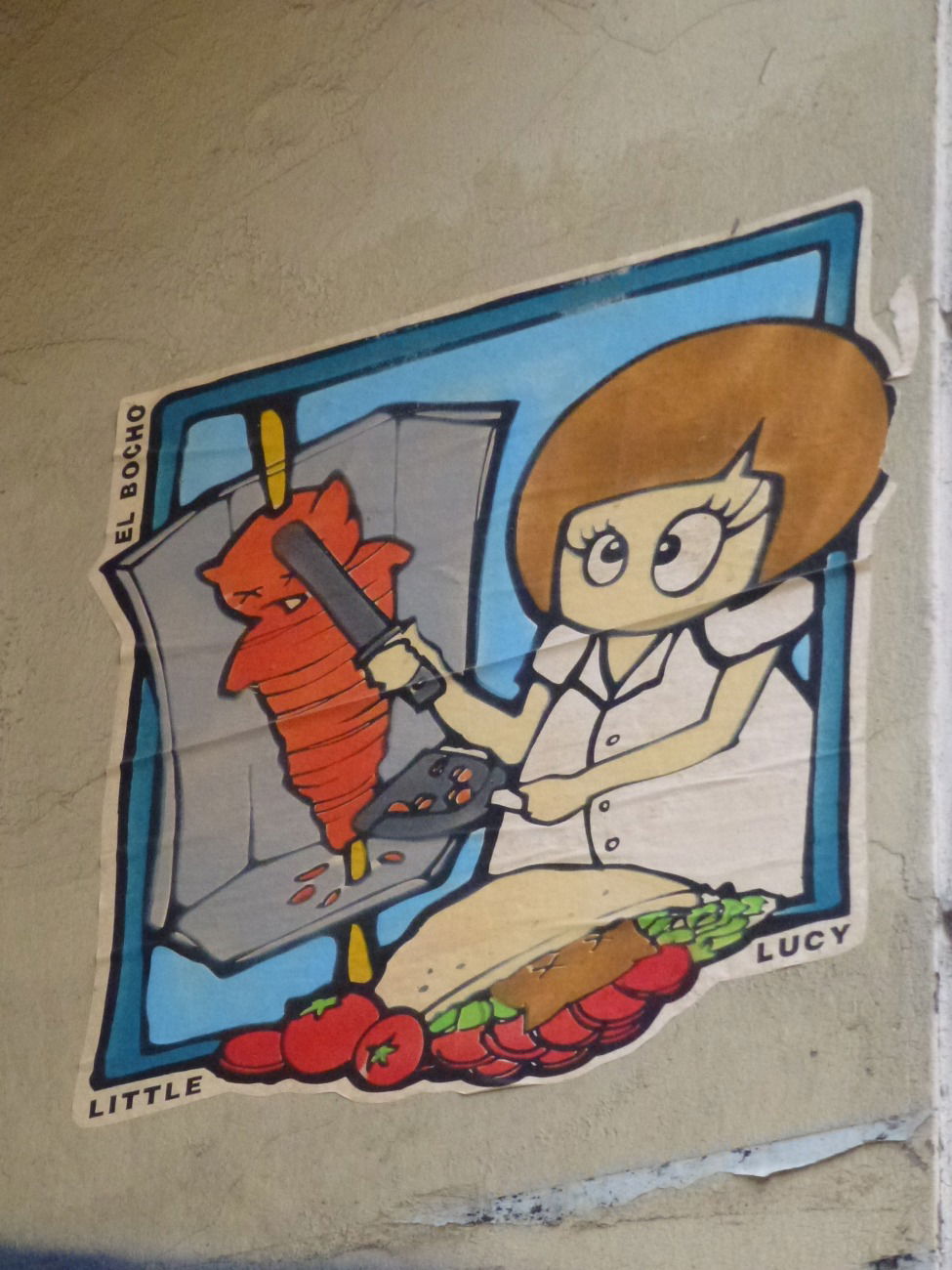 Graffiti Street Art - Photo by Sven - elbocho, littlelucy, iloveurbanart.com (2015)