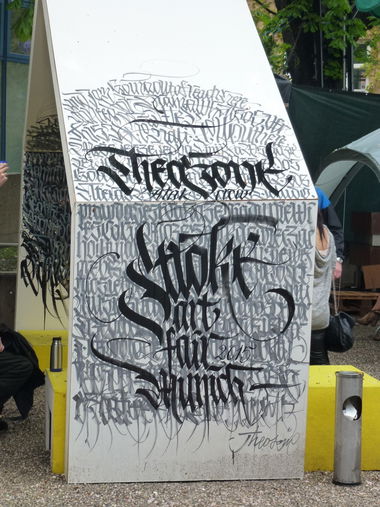 Graffiti Street Art in Germany - Photo by Sven - kalligraphie