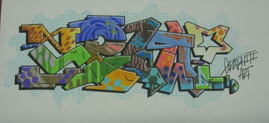 Graffiti Sketch in Boston - Photo by Sy_Abelman