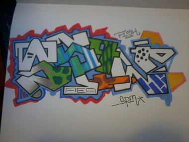Graffiti Sketch - Photo by Sy_Abelman
