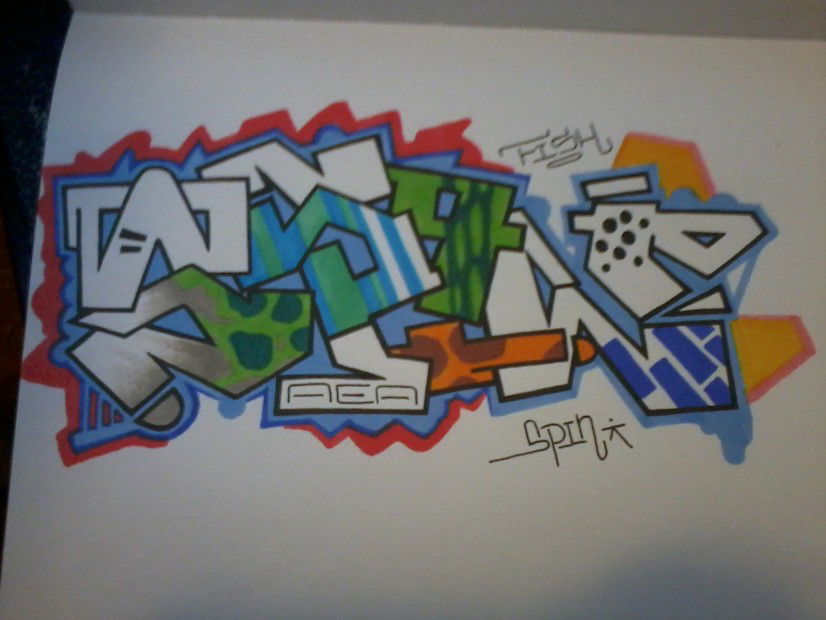 Graffiti Sketch - Photo by Sy_Abelman