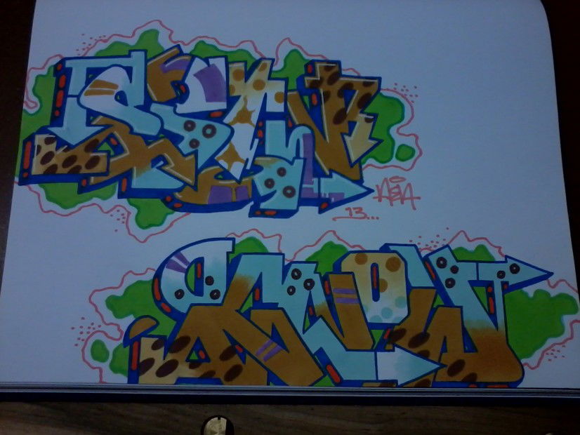 Graffiti Sketch - Photo by Sy_Abelman