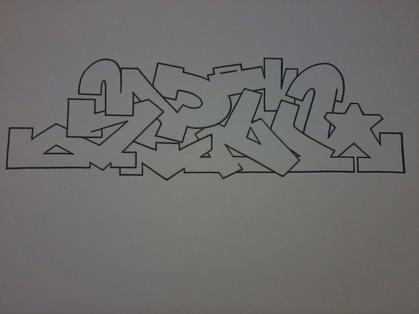 Graffiti Sketch - Photo by Sy_Abelman