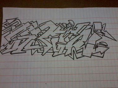 Graffiti Sketch - Photo by Sy_Abelman