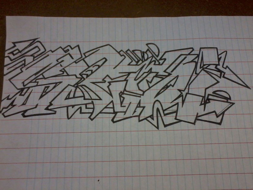 Graffiti Sketch - Photo by Sy_Abelman