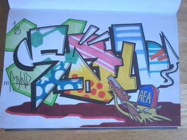 Graffiti Sketch - Photo by Sy_Abelman