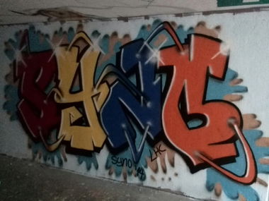 Graffiti Wall - Photo by Syno