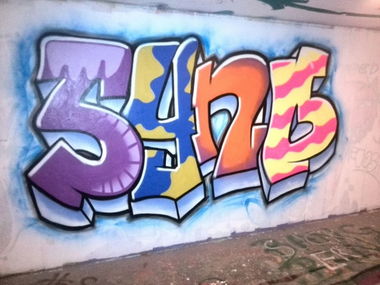 Graffiti Wall - Photo by Syno