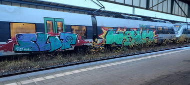 Graffiti Train - Photo by Syphilis (2024)