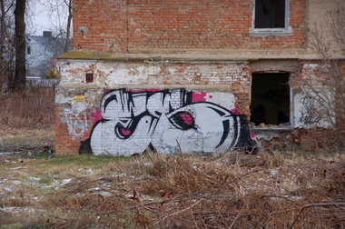 Graffiti Bombing in Przeworsk - Photo by Szejp - EScrew (2015)