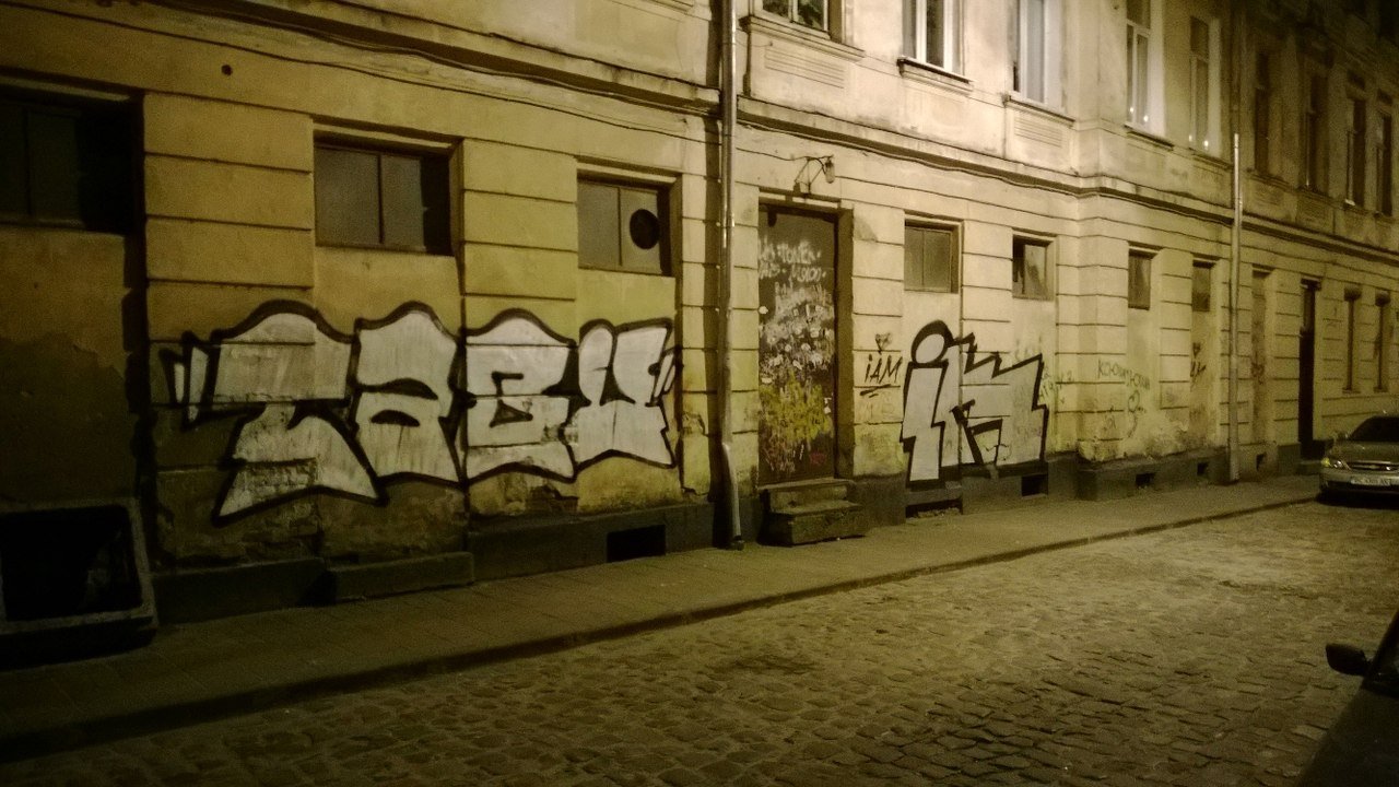 Graffiti Bombing - Photo by TABU