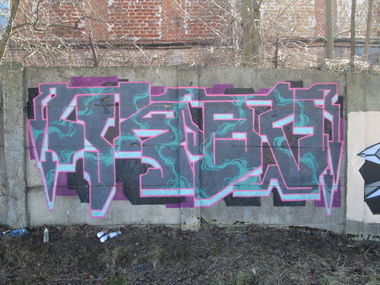 Graffiti Wall in Lviv - Photo by TABU - Tabu (2014)