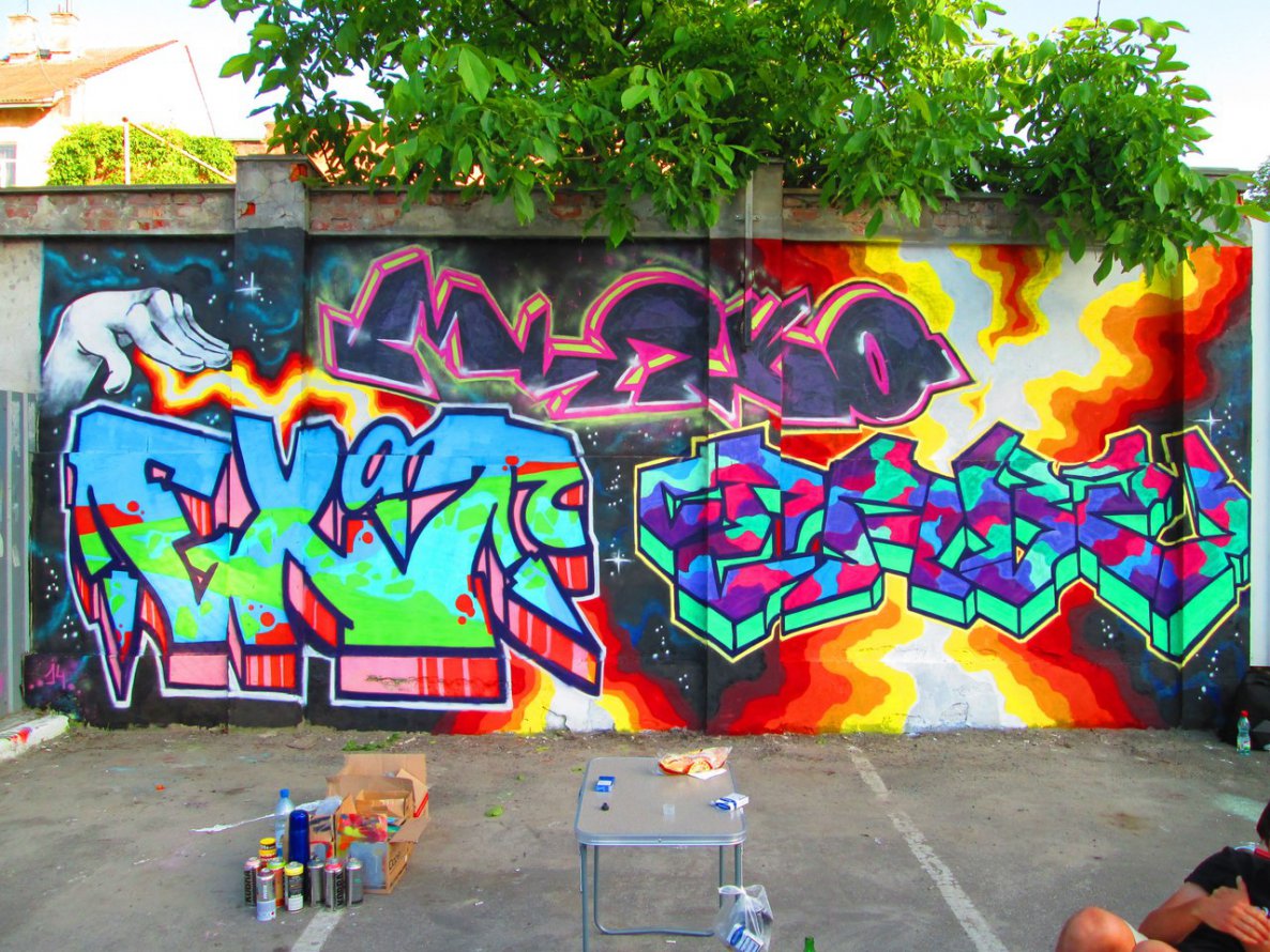 Graffiti Wall - Photo by TABU (2014)
