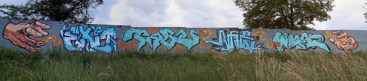 Graffiti Wall - Photo by TABU - exittabunaiswkar (2014)