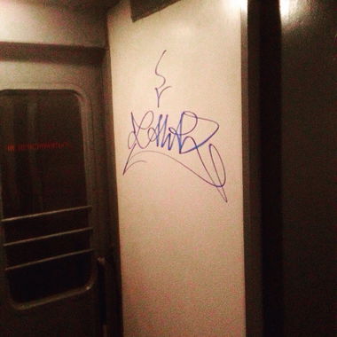 Graffiti Train - Photo by TAHA2 - streetart, street, sprayart (2016)