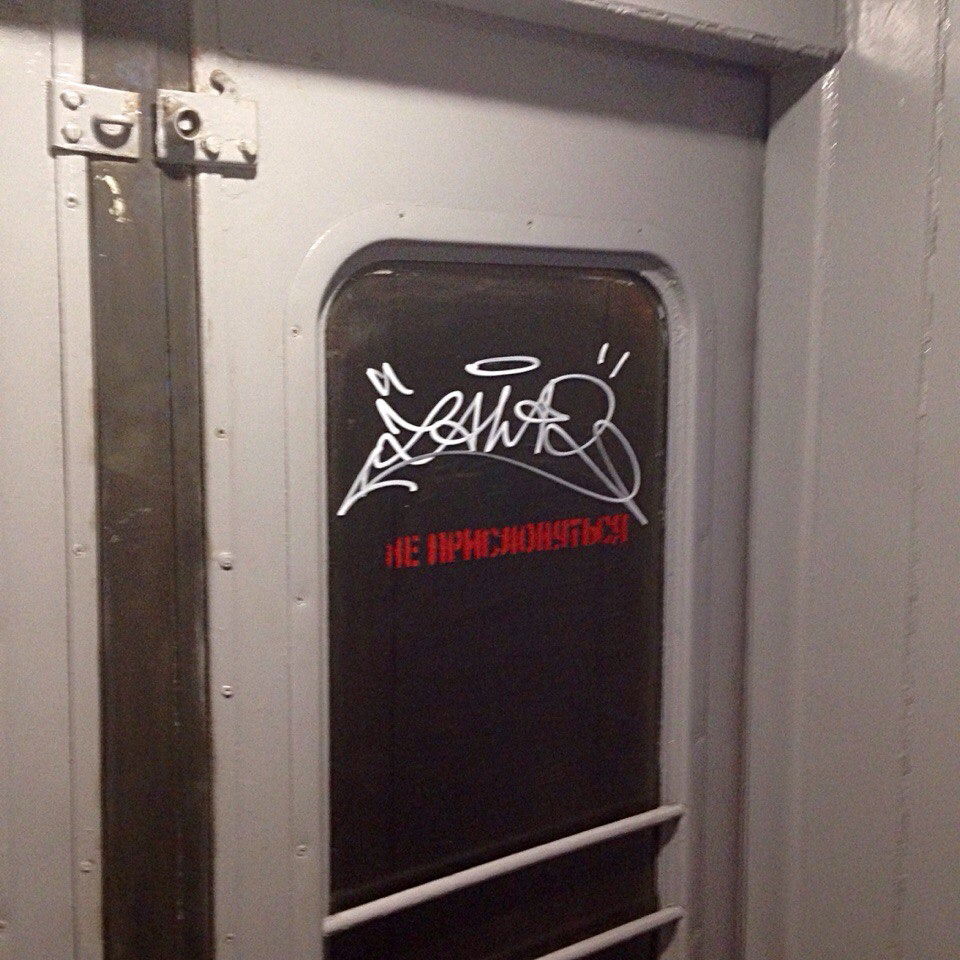 Graffiti Train - Photo by TAHA2 - streetart, street, sprayart (2016)