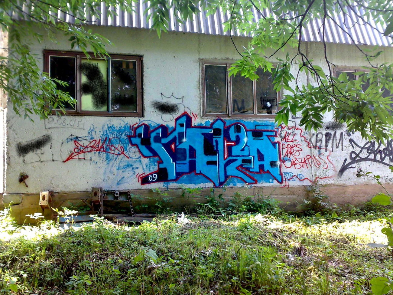 Graffiti Wall - Photo by TAHA2 - streetart, street, sprayart (2009)