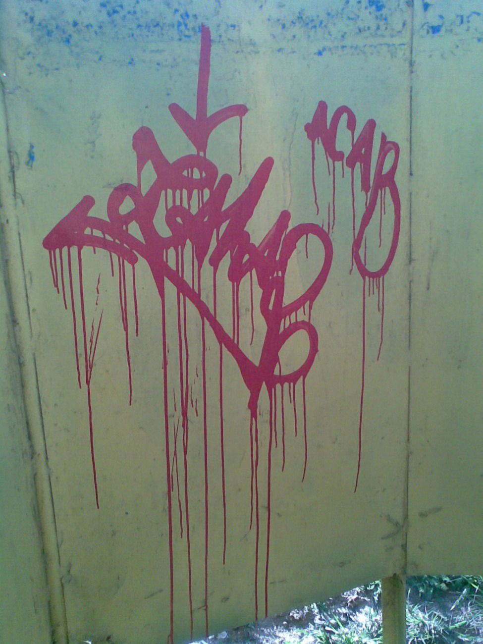 Graffiti Bombing - Photo by TAHA2 - streetart, street, sprayart (2008)