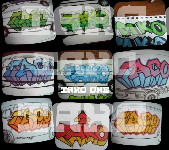 Graffiti Sketch in MOSCOW - Photo by TAKO - ???? (2013)