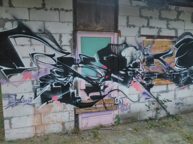 Graffiti Bombing - Photo by TALIONER