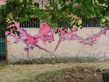 Graffiti Bombing - Photo by TALIONER