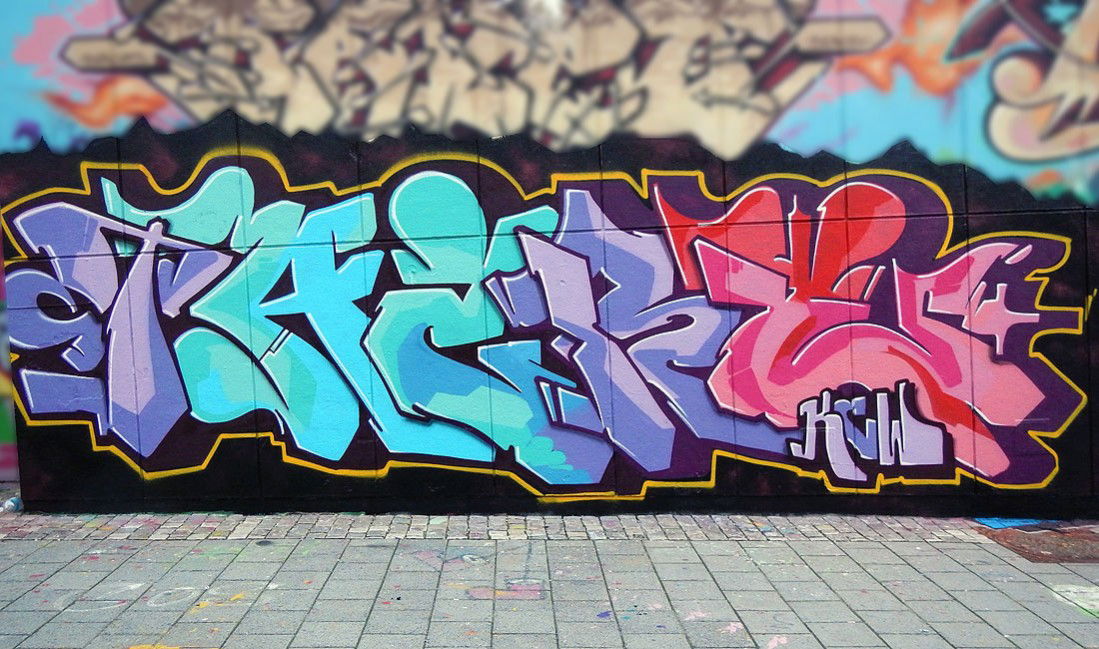 Graffiti Wall in Bergen - Photo by TARESTYLES - tare, tarestyles, kcw