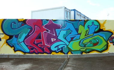 Graffiti Wall in Skien - Photo by TARESTYLES - tare, tarestyles, Skien