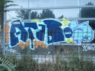 Graffiti Wall - Photo by TARIC