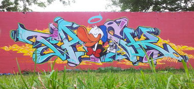 Graffiti Wall in Deutschland - Photo by TASKone (2015)