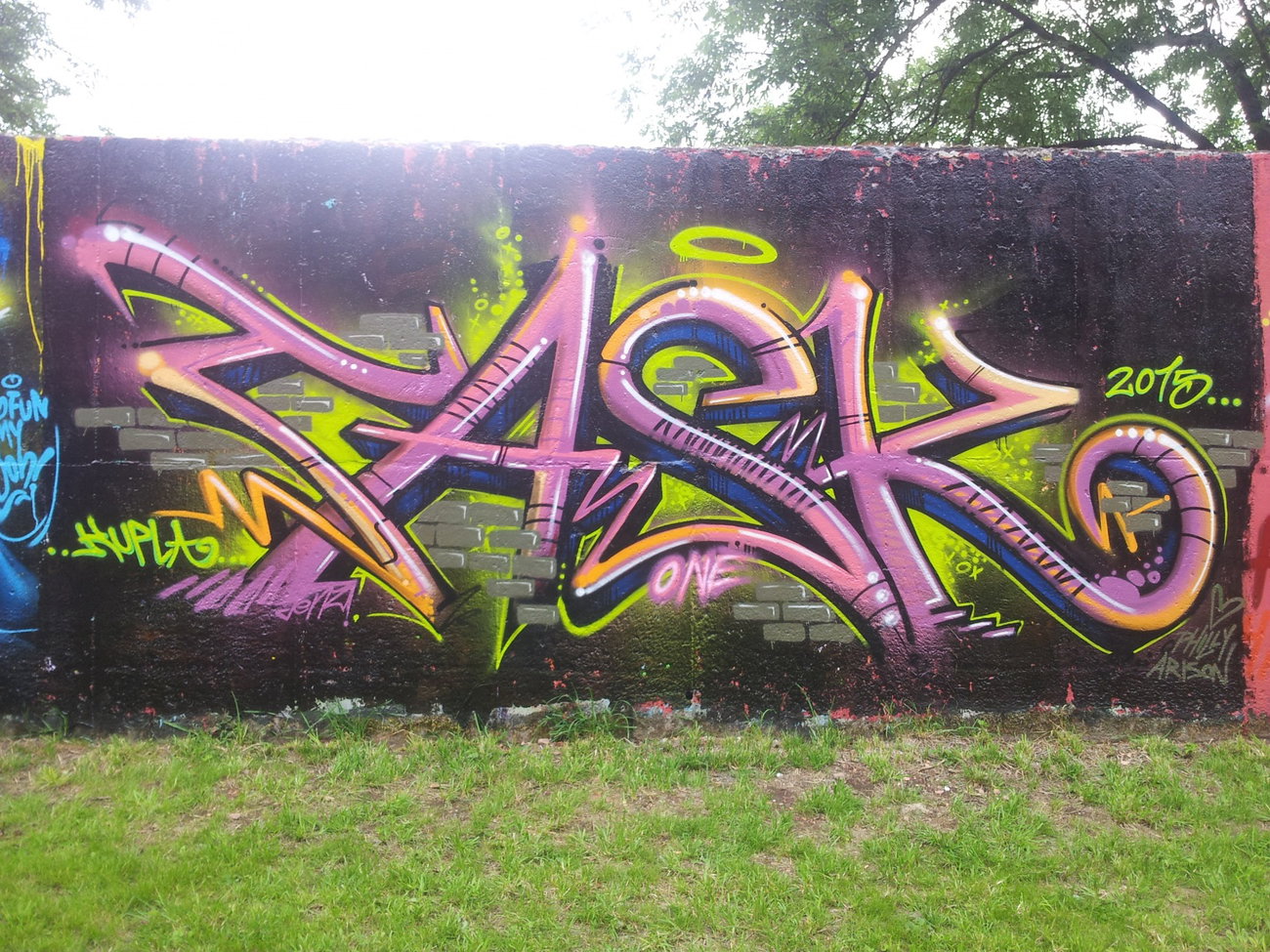 Graffiti Wall in Deutschland - Photo by TASKone (2015)