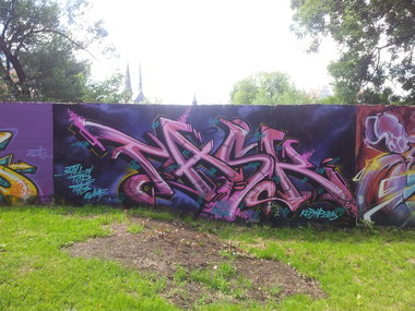 Graffiti Wall in Deutschland - Photo by TASKone (2015)