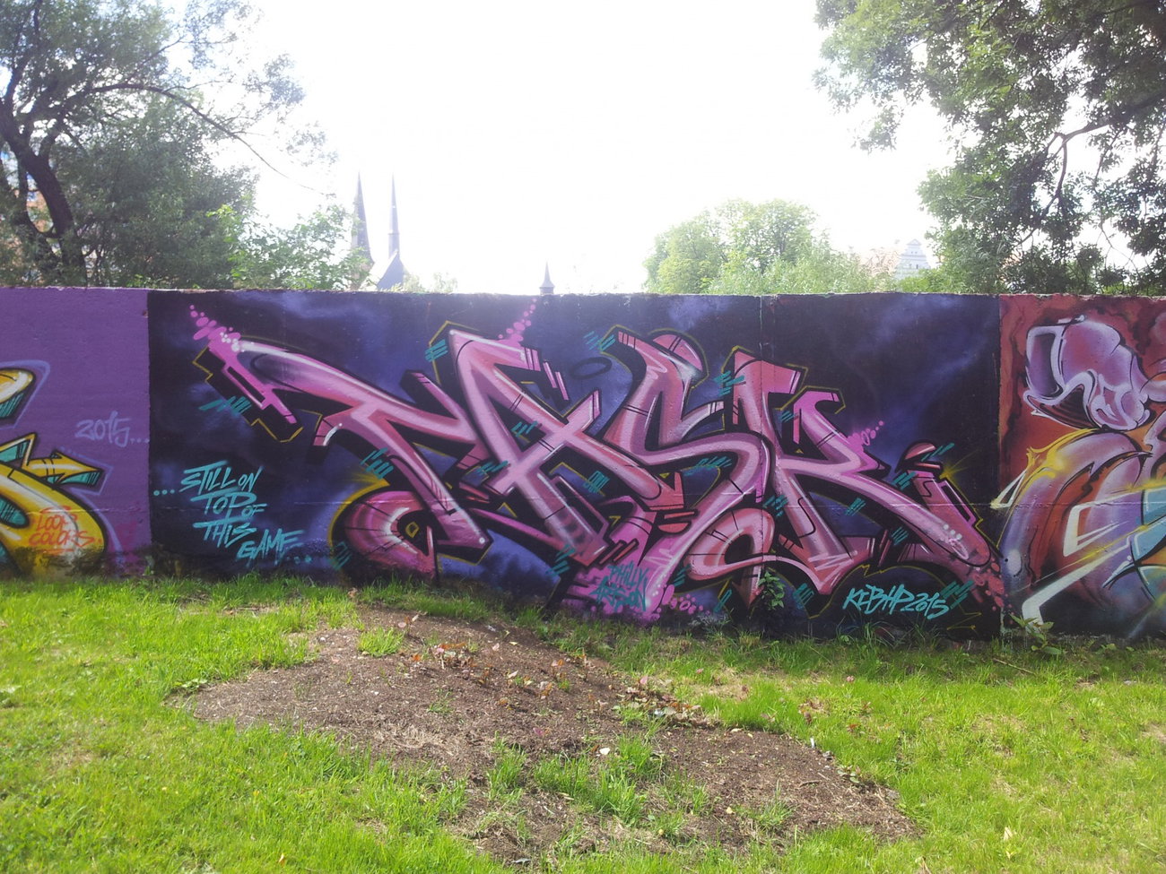 Graffiti Wall in Deutschland - Photo by TASKone (2015)