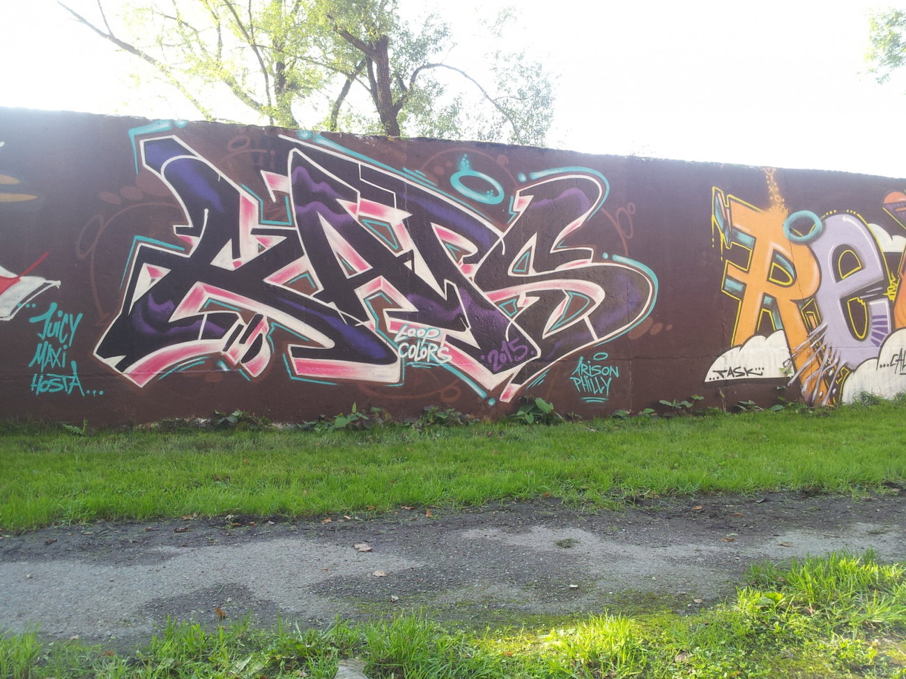 Graffiti Wall - Photo by TASKone (2015)