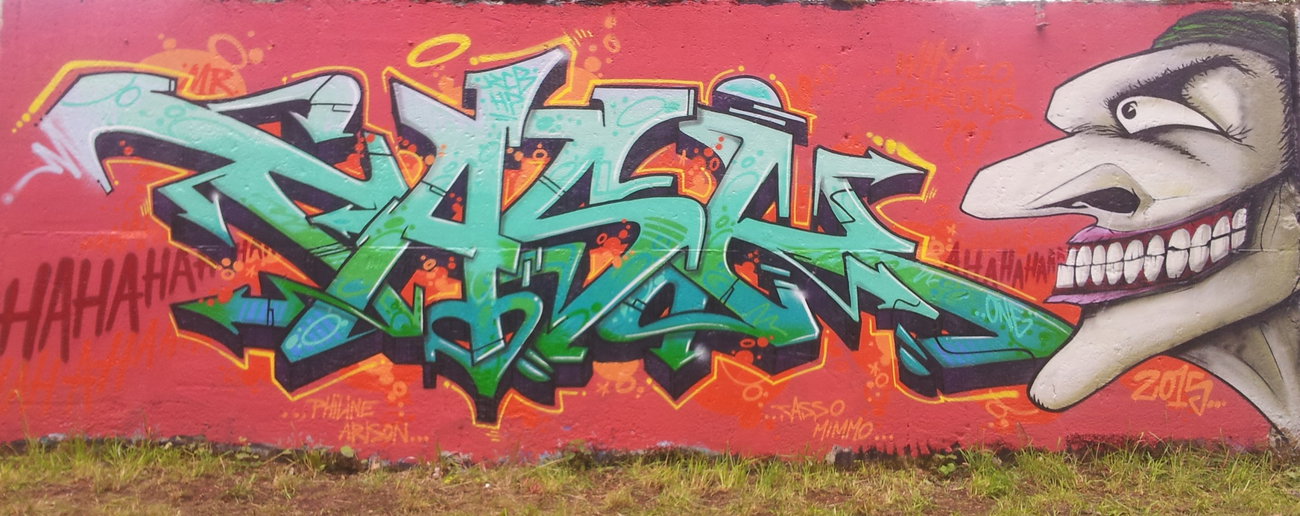 Graffiti Wall - Photo by TASKone (2015)
