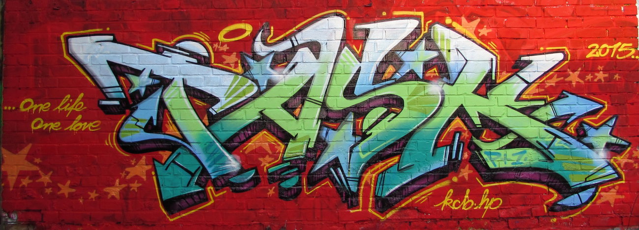 Graffiti Wall in Deutschland - Photo by TASKone (2015)